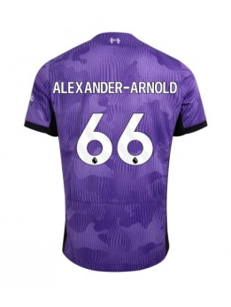 Moški Nogometna dresi replika Liverpool Alexander-Arnold #66 Tretji 2023-24 Kratek rokav